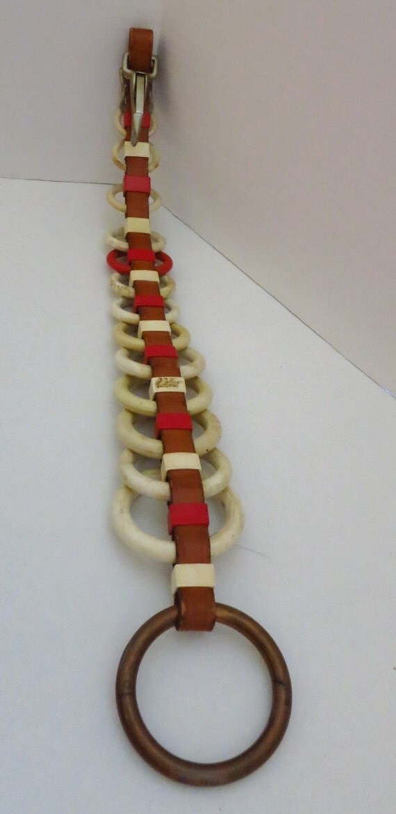 Celluloid Horse Harness Rings Rein Spreader