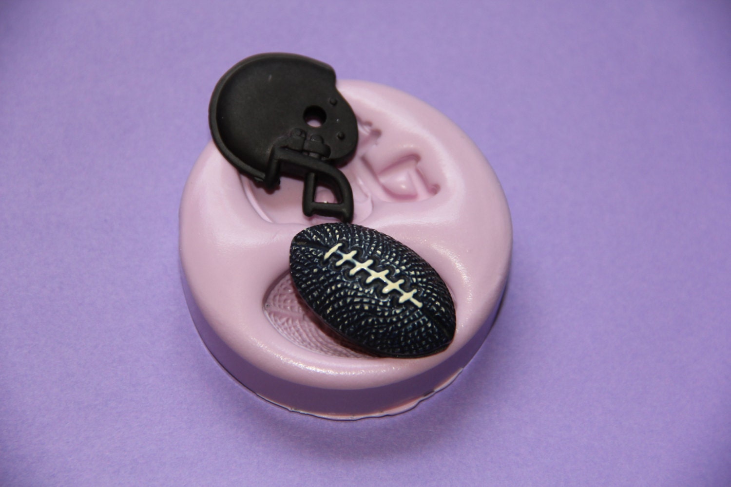 Football Helmet Silicone Football Mold Fondant Polymer Clay