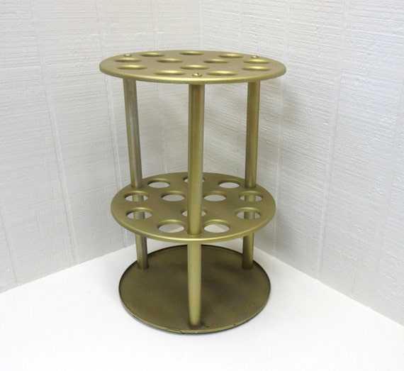 Vintage Pool Cue Metal Floor Rack Pool Cue Stand by thejunkman