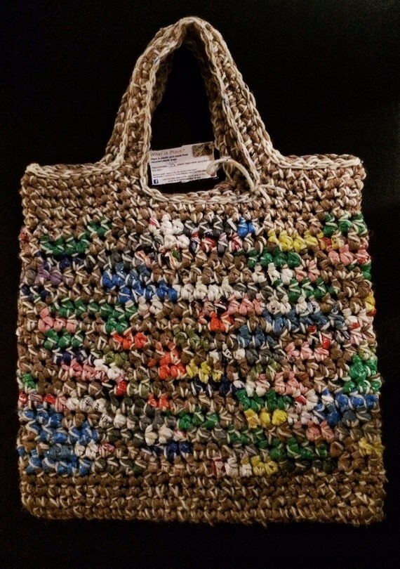 yarn tote bag