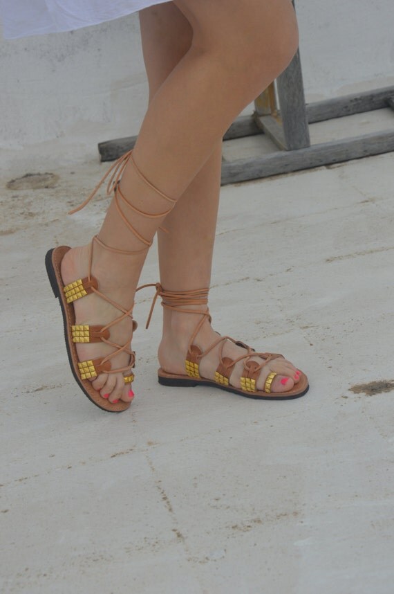 barefoot gladiator sandals
