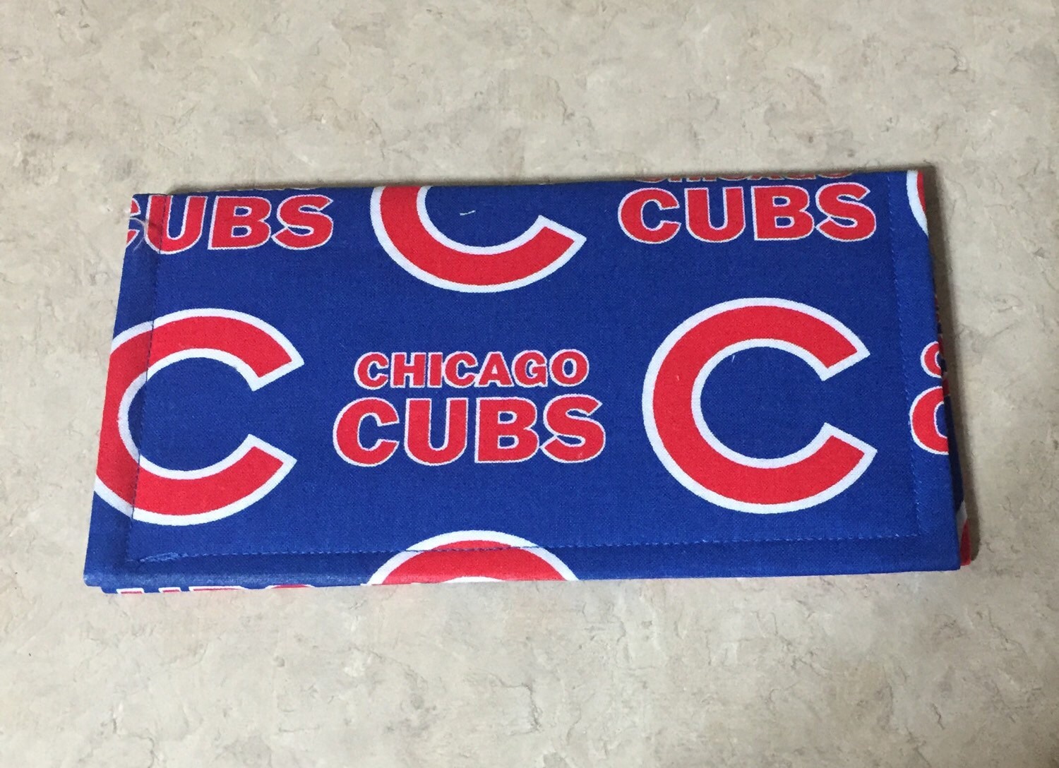 Chicago cubs checkbook cover by awesomehairbows on Etsy