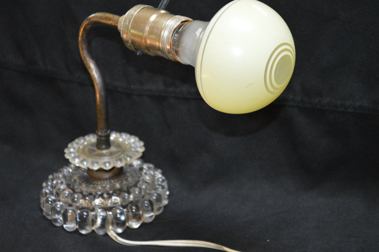 Antique Bubble Glass Wall Light
