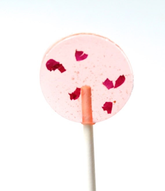 Rose Lollipops 8 pieces 2 sizes Il_570xn