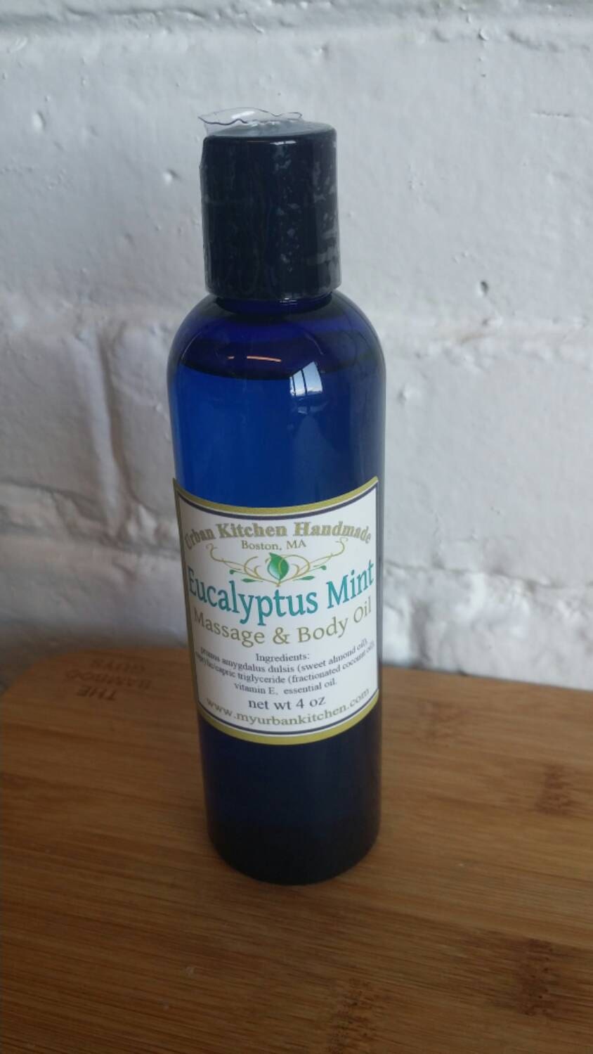 Eucalyptus Mint Massage /Body Oil/ Massage Oil/ Eucalyptus/