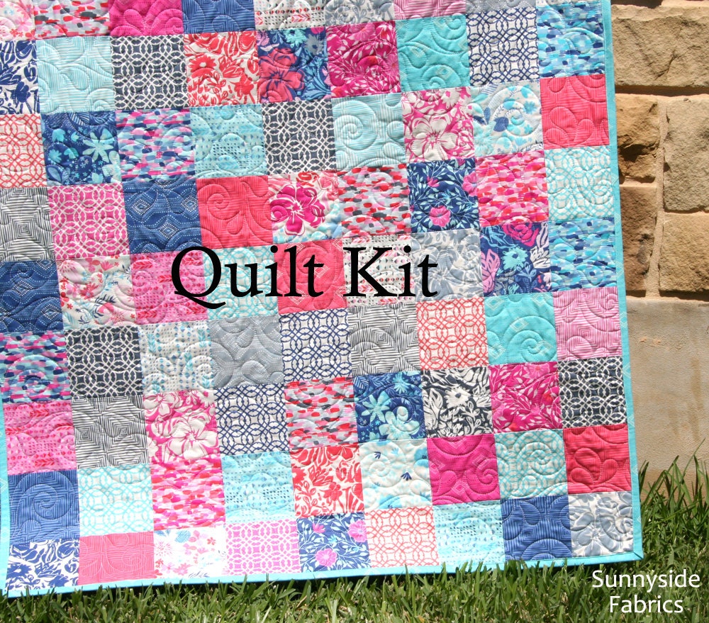 SALE Paradiso Quilt Kit Kate Spain Moda Fabrics Precut