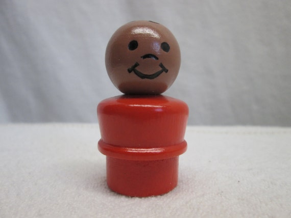 Fisher Price Little People Boy African American by HeyJunkman