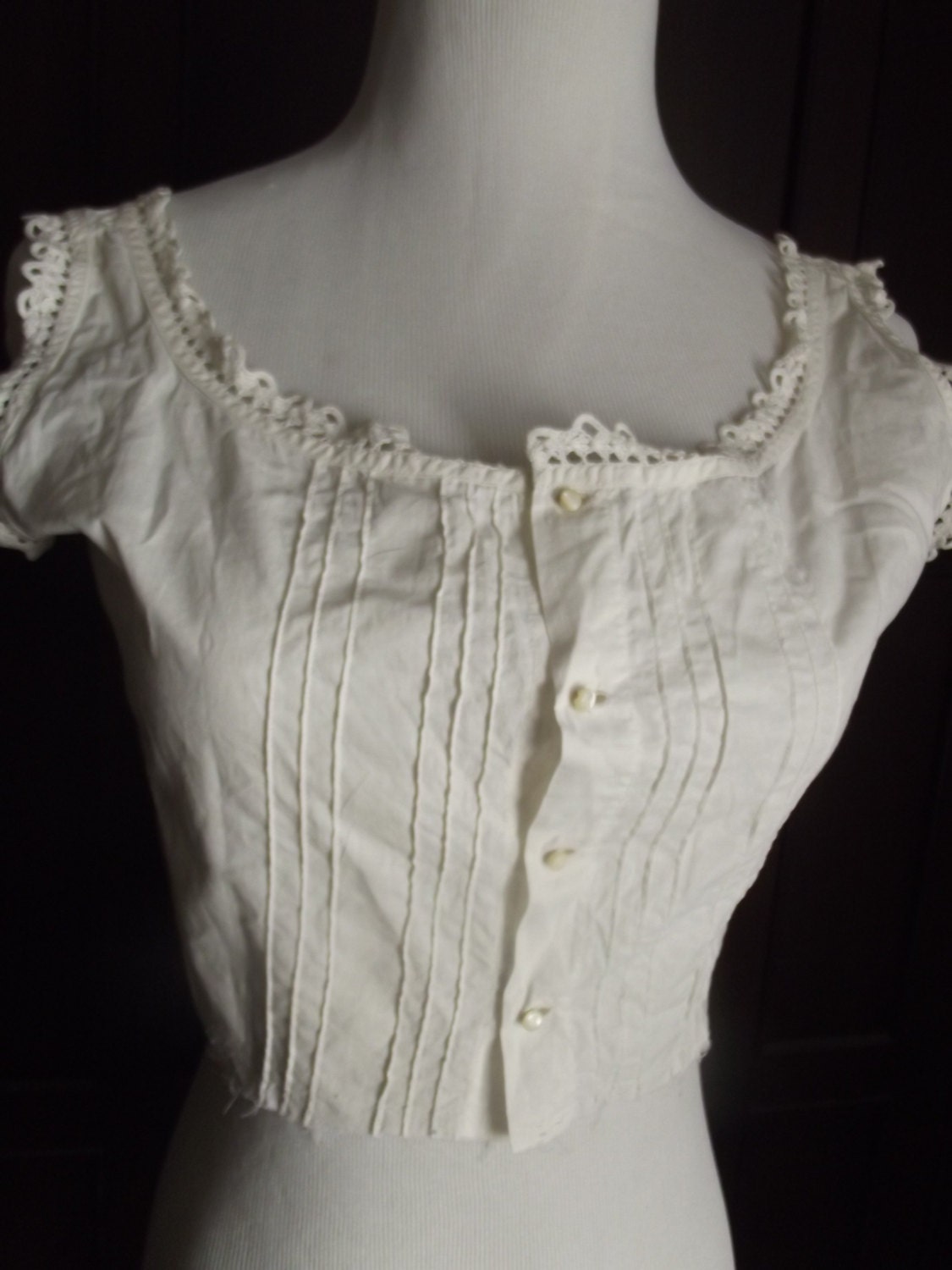 Victorian Edwardian Era Corset Cover Camisole