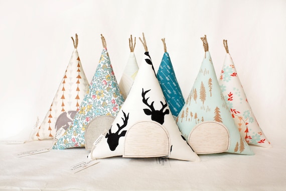 Tooth Fairy Gift for Kids Teepee Stuffed Toy Pillow