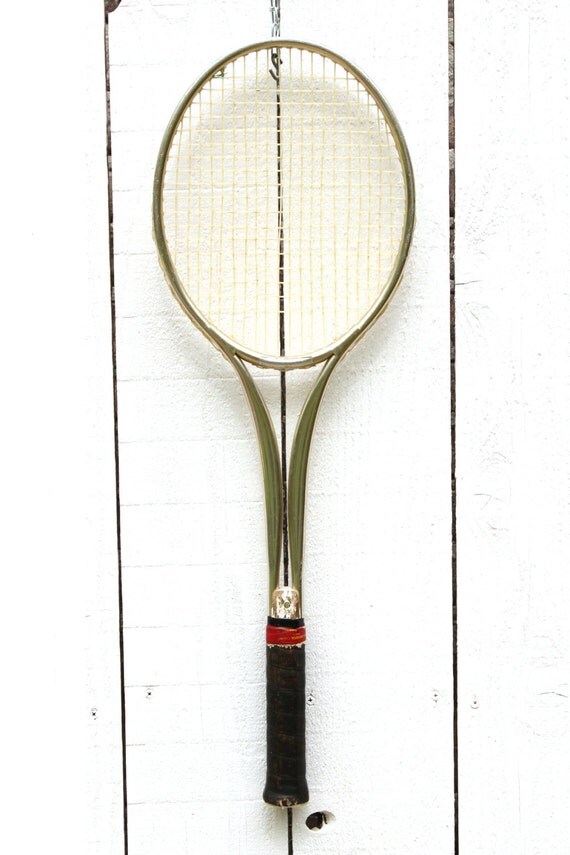 Metal Tennis Racket / Vintage Tennis Racket / Antique by Vintage05
