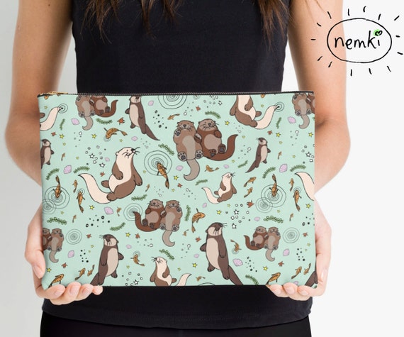 Otter Zip Pouch Sea Otter Zip Pouch Otter Pencil Case