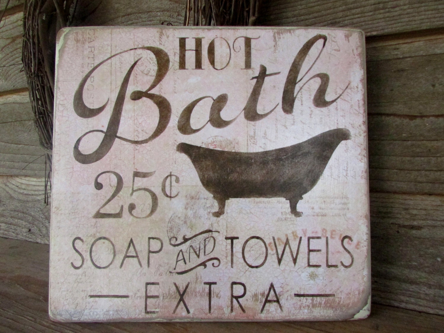 bathroom decor wood signs country home decor home decor