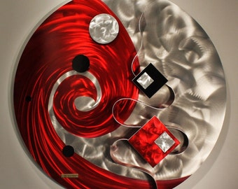 Alex Kovacs - Abstract Metal Wall Art Sculpture, Metal Modern Wall Decor, Metal Wall Sculpture, Original Art - AK364