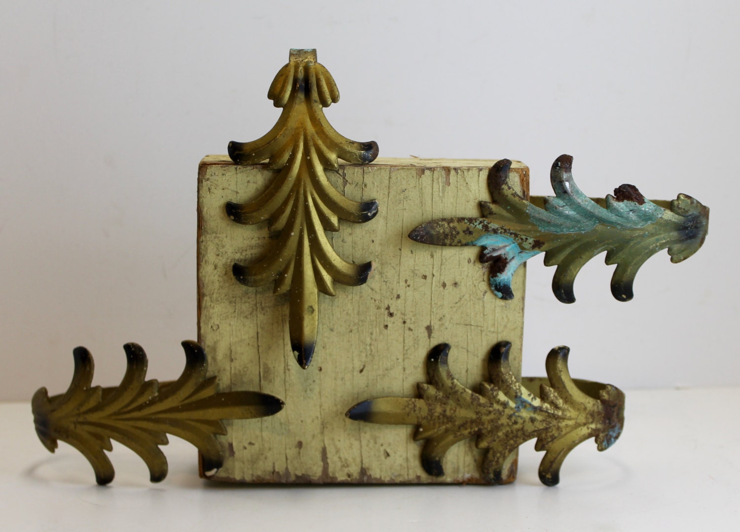 Reserved for Betsy Vintage Metal Drapery Tie Backs // Curtain