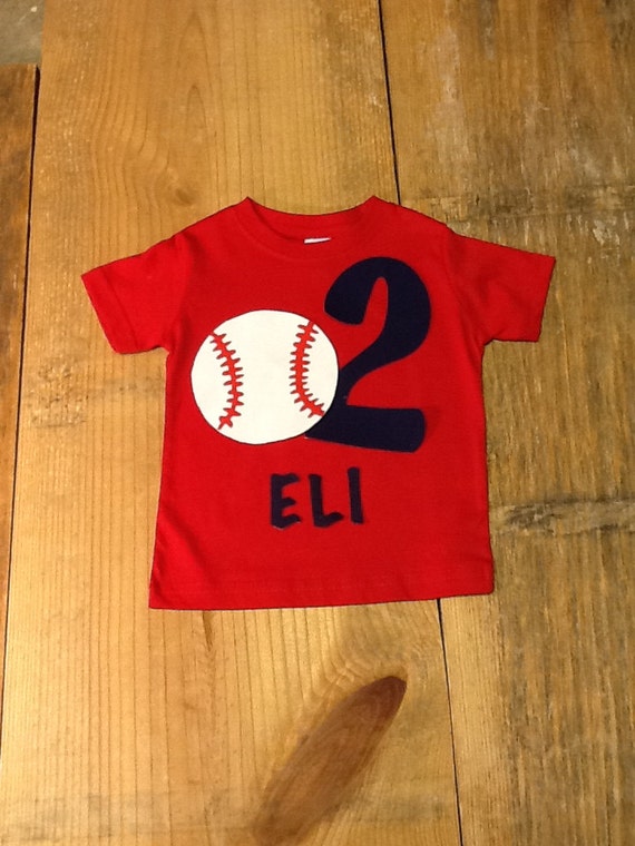 Boys Baseball Shirt. Personalized Name or by EverythingSorella
