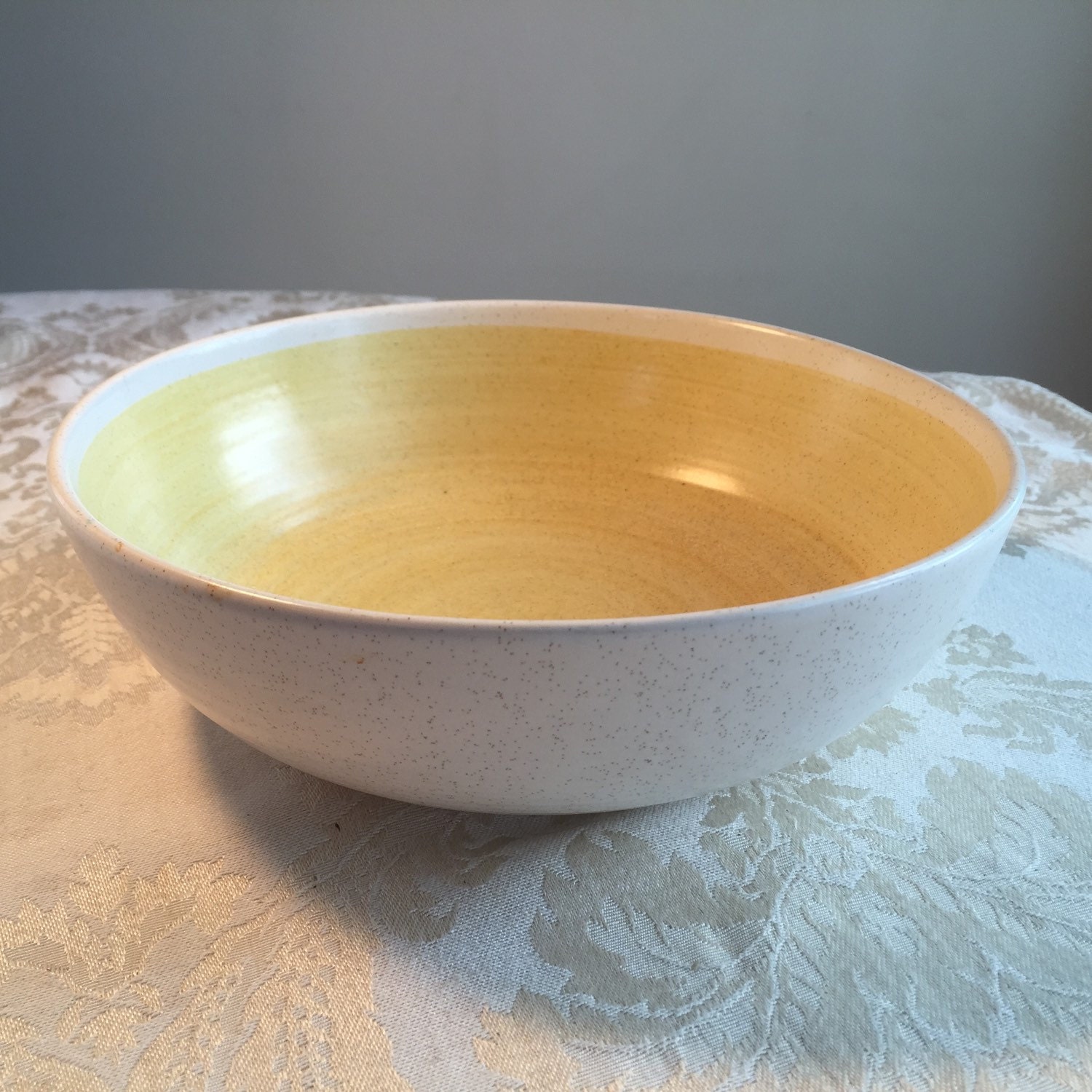 Franciscan Ware Hacienda Gold Vegetable Serving Bowl Vintage Mid Century Haute Juice