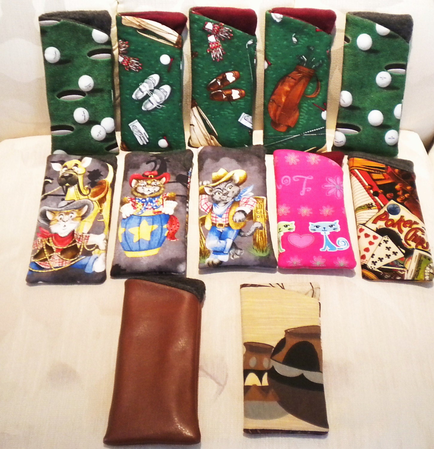 Eye Glasses Case by ravennacash on Etsy