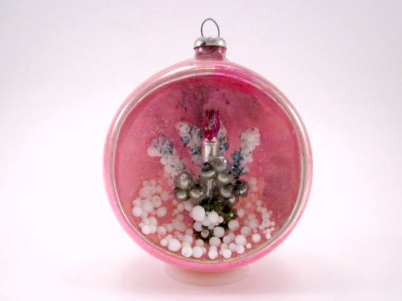 pink vintage mercury glass diorama by thisthatandchristmas pink vintage mercury glass diorama by thisthatandchristmas