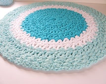 Popular items for round rag rug on Etsy