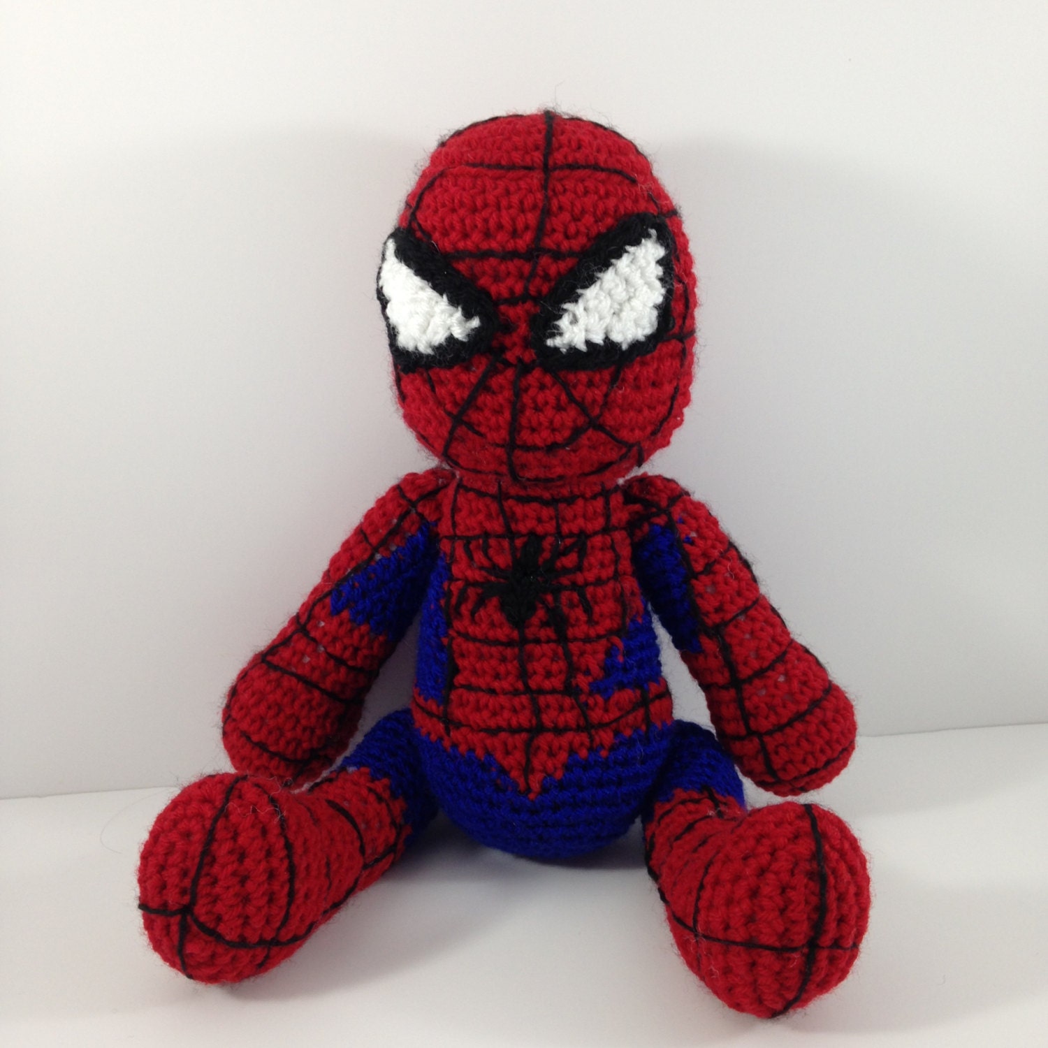 Spiderman Crochet Amigurumi Doll