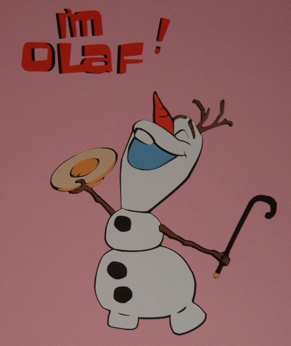 Cricut, Frozen, I'M Olaf from bguarro on Etsy Studio