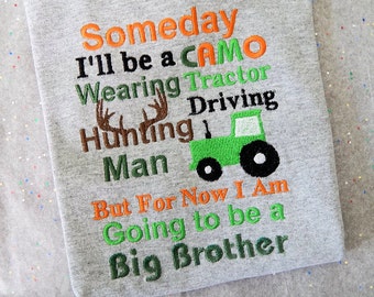 Big Brother Announcement shirt ; Big Brother Camo Shirt; Baby Announcement; ; New Baby Shirt