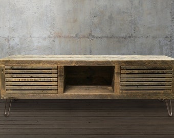 Reclaimed Wood Media Console, Reclaimed Wood Furniture