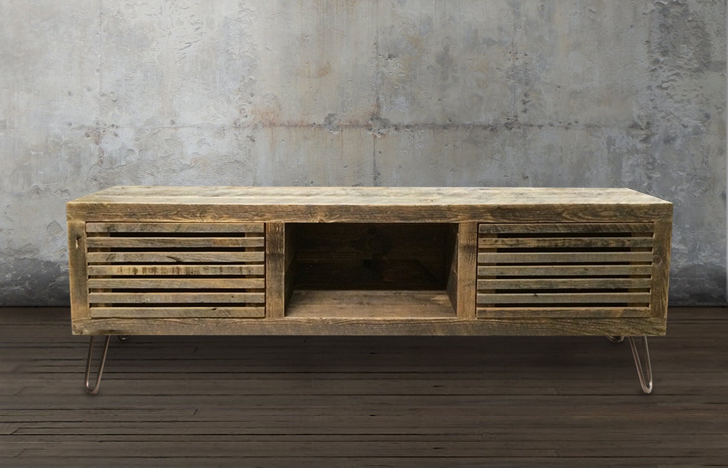 Reclaimed Wood Media Console Reclaimed Wood Furniture