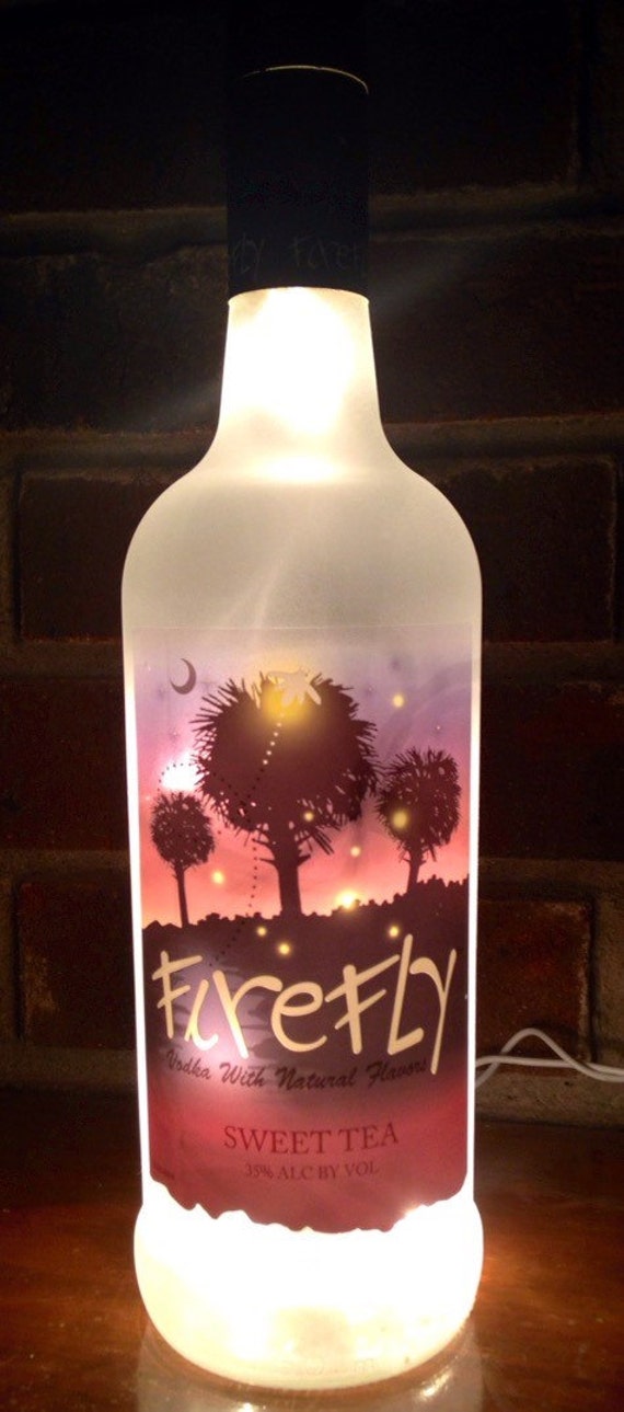 Firefly Vodka Sweet Tea with Frosted Lights by Lightitupcreations