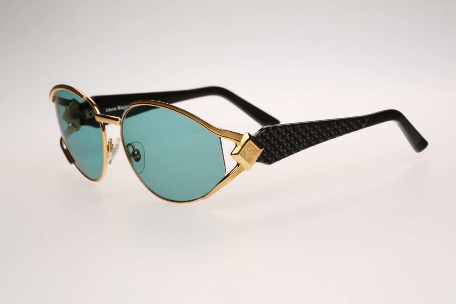 Laura Biagiotti Lb 713 S Vintage Sunglasses Nos 80s Rare Designer