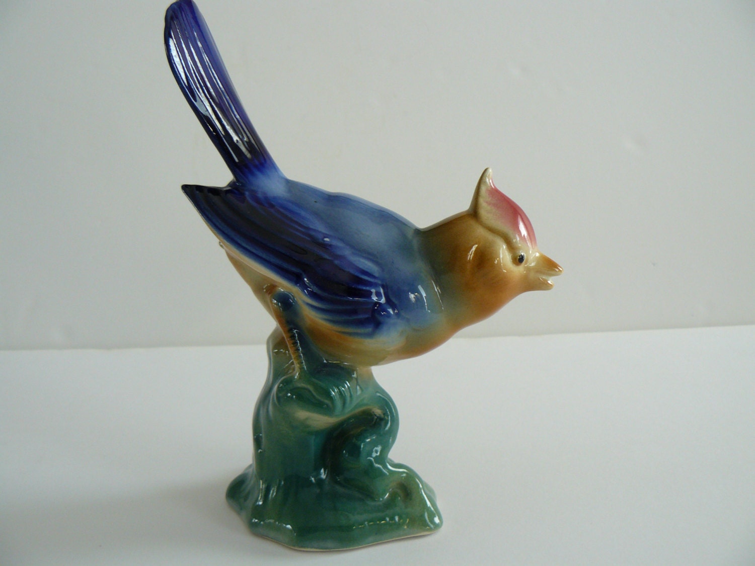 Blue Jay Figurine Collectible Figurine Bird Figurine