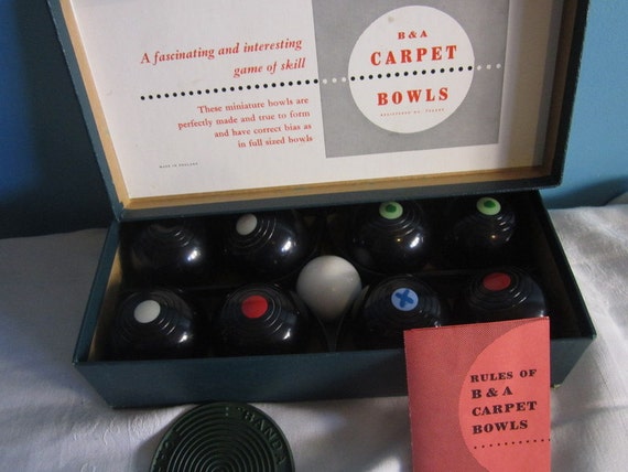 indoor carpet bowls set