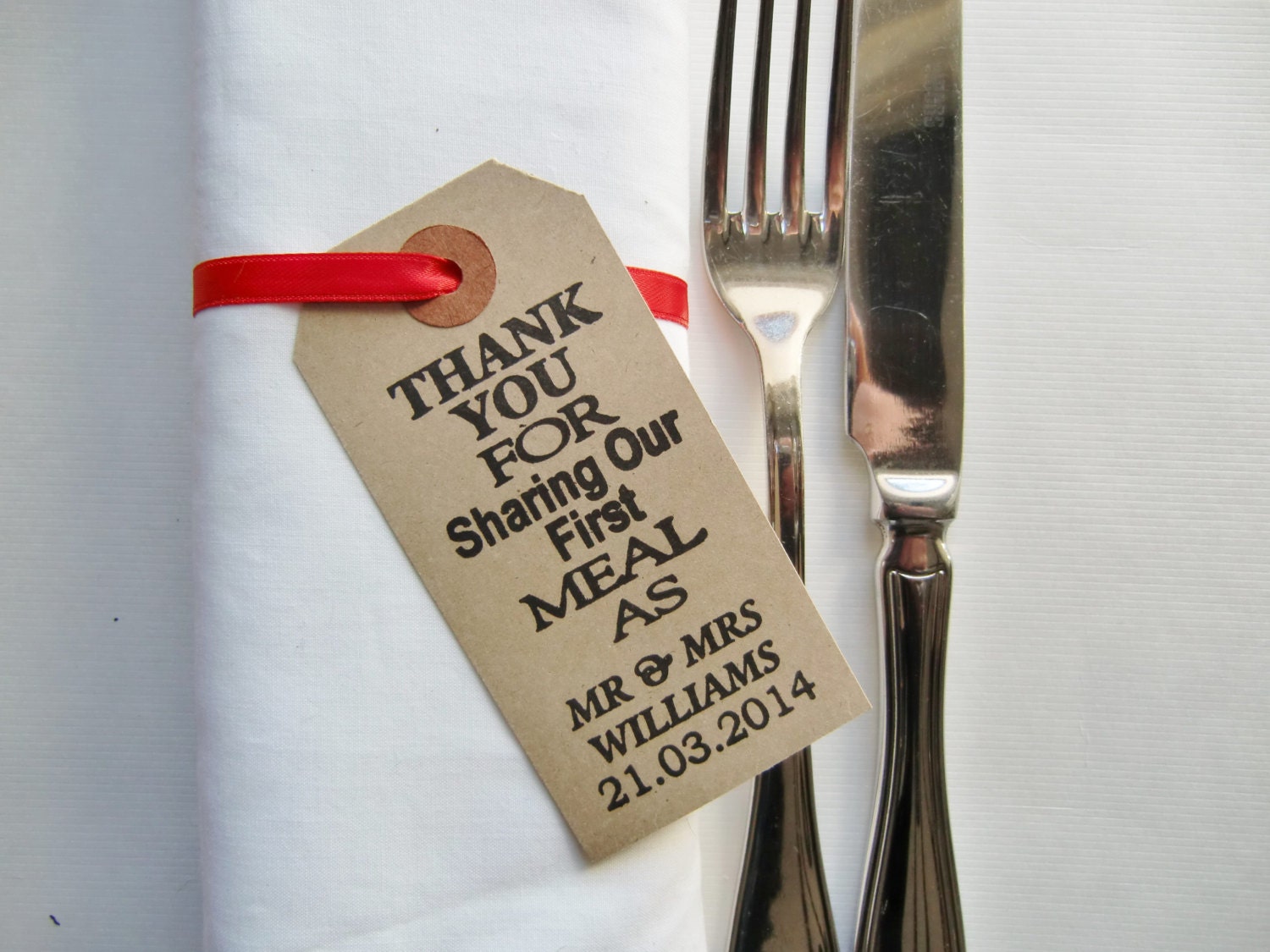 60 Wedding Napkin HoldersWedding Table DecorThank by IzzyandLoll