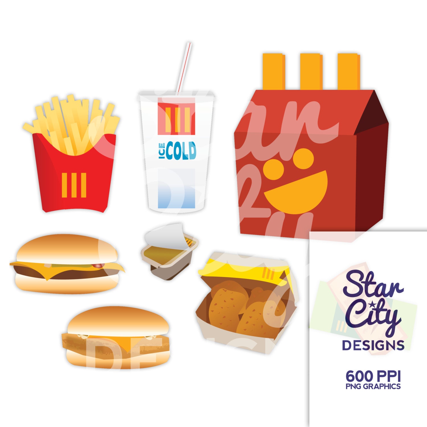 clipart of fast food - photo #26