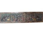 Indian Headboard Radha Krishna Hand Carved Headboards Wall Panel
