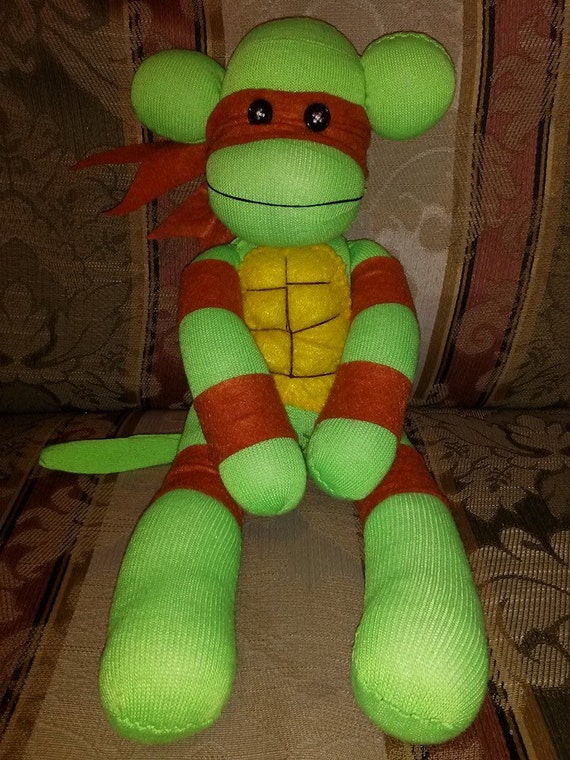 turtle sock puppet