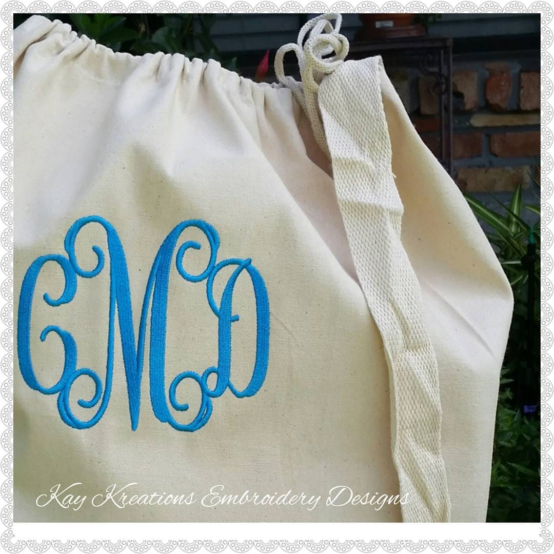 Monogrammed Laundry Bags for College XXL by KayKreations2012
