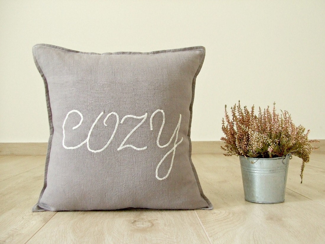 cozy pillow