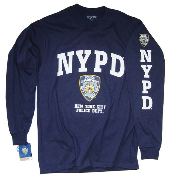 NYPD Shirt TShirt Officially Licensed Clothing Apparel by The