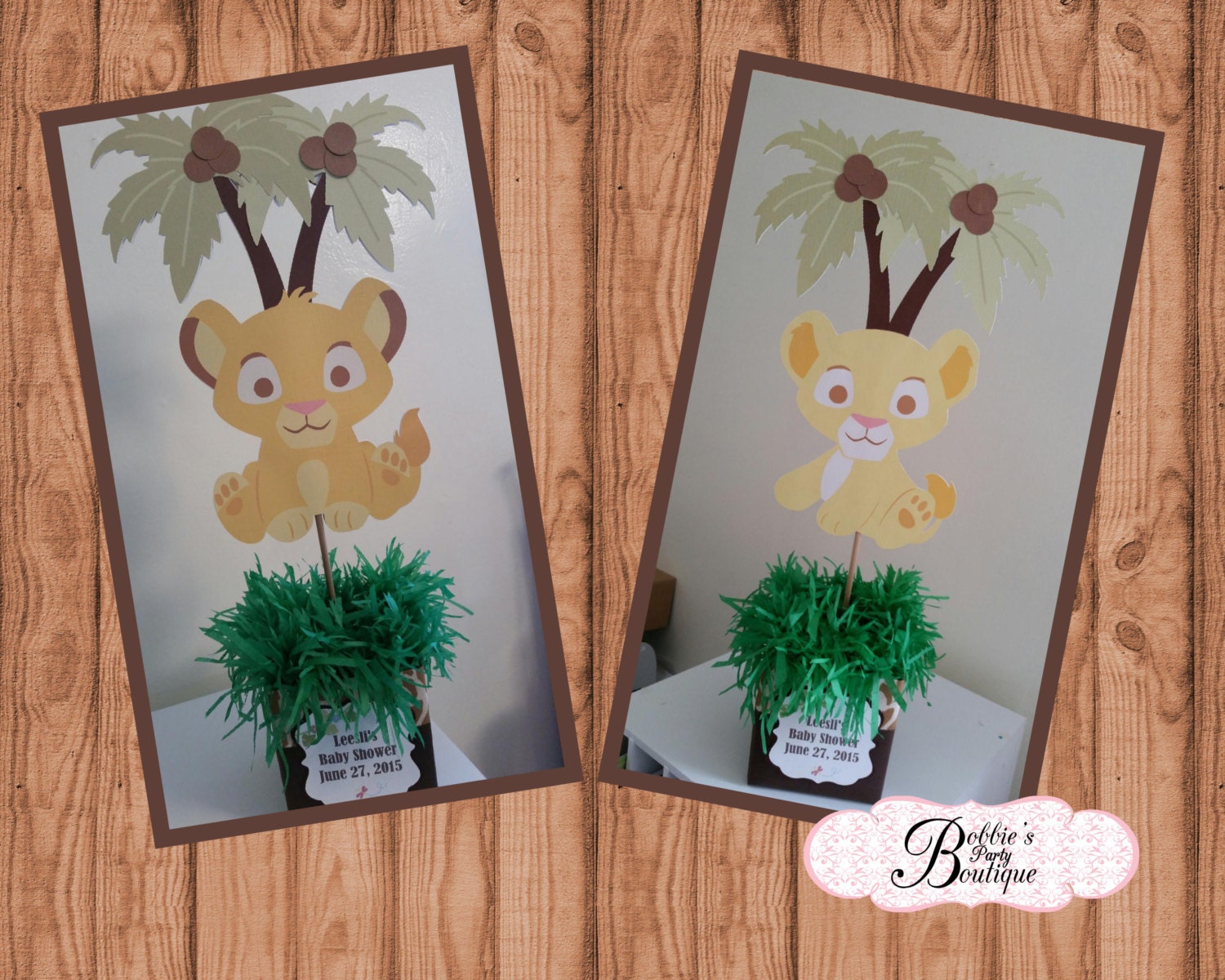 Lion King Centerpiece Baby Shower Centerpiece Lion King