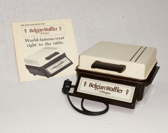 Belgian Waffle Maker Electric 70s IT435 FRBF2 DeAnnasAttic