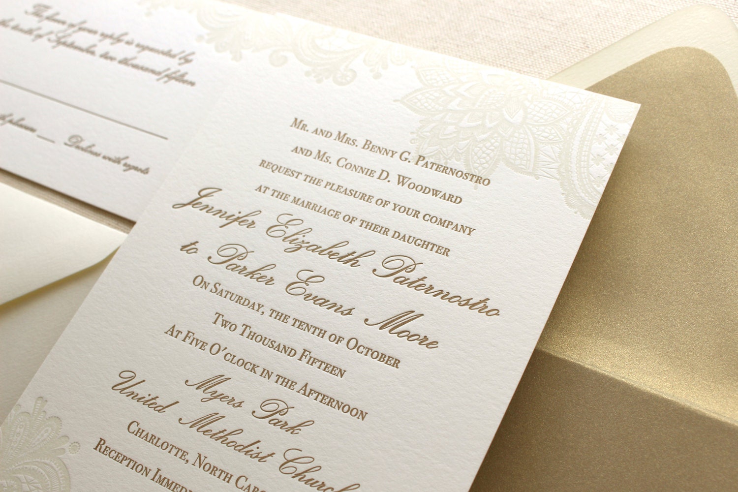 Formal Wedding Invitations 7