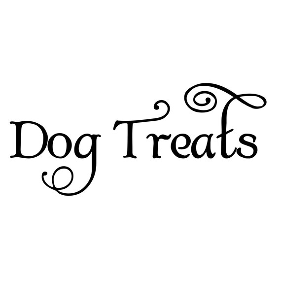 Download Dog Treats Label Canine Puppy Mutt Vinyl Decal Sticker