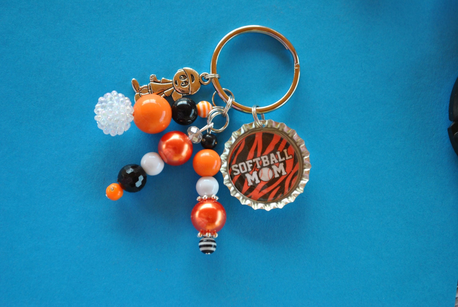 Bottlecap Keychains can be personalized by AlteredStrands on Etsy