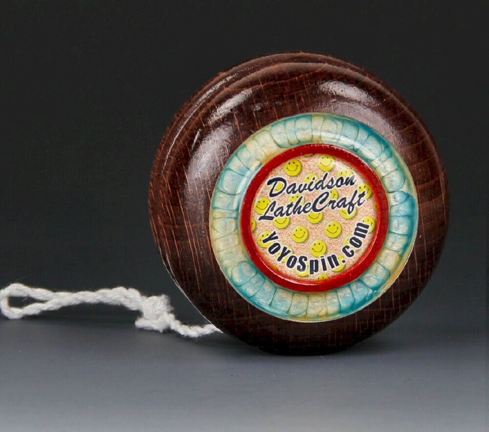 vintage wooden yoyo