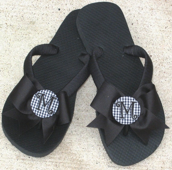 Decorated Flip Flops Personalize with by FlipFlopsforAllShop