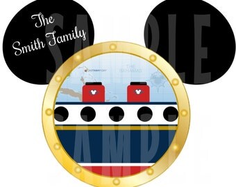 PRINTABLE FILE-Disney Cruise Magnet or Disney by TiffanyandGirls
