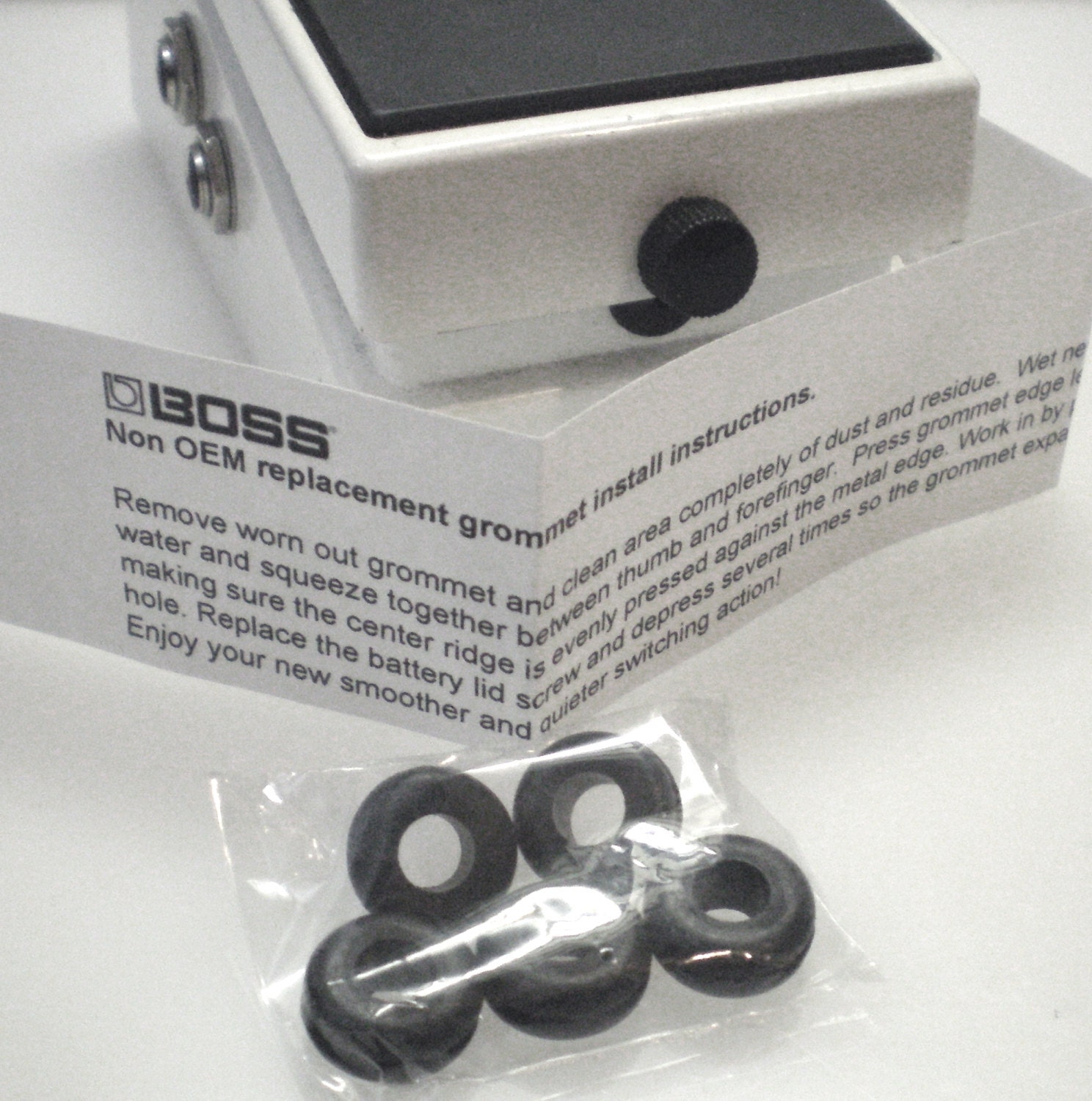 BOSS Guitar Pedal Grommet ORing Bushing NonOEM by VegetableSlut