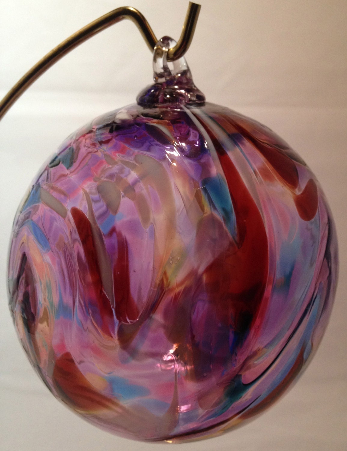 Hand Blown Glass Ornament 8531