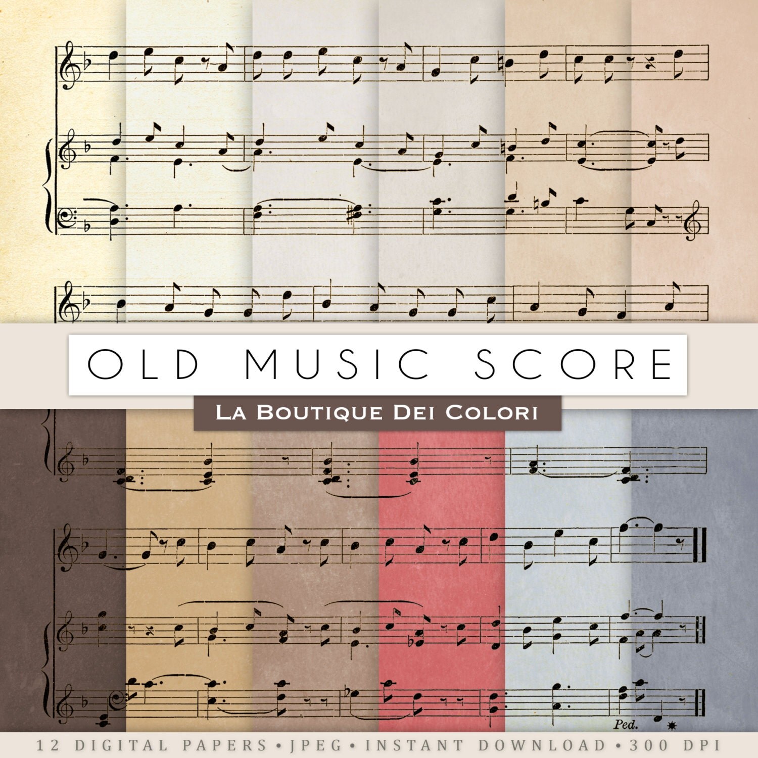 Blank - Manuscript Paper for writing music free sheet music
